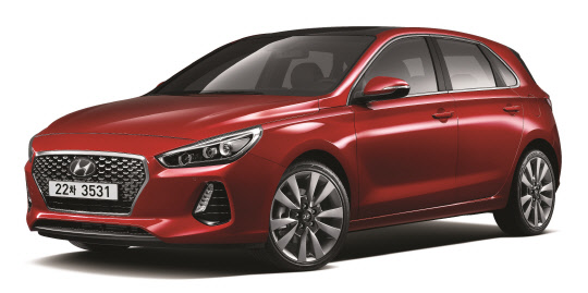 현대차 2017년형 'i30' <현대차 제공>